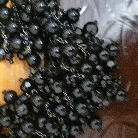 Dark Romantic Goth Beaded Choker Necklace NWT - Picture 4 of 8